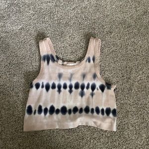 Girls cropped tank top